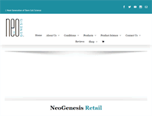 Tablet Screenshot of neogenesis.com